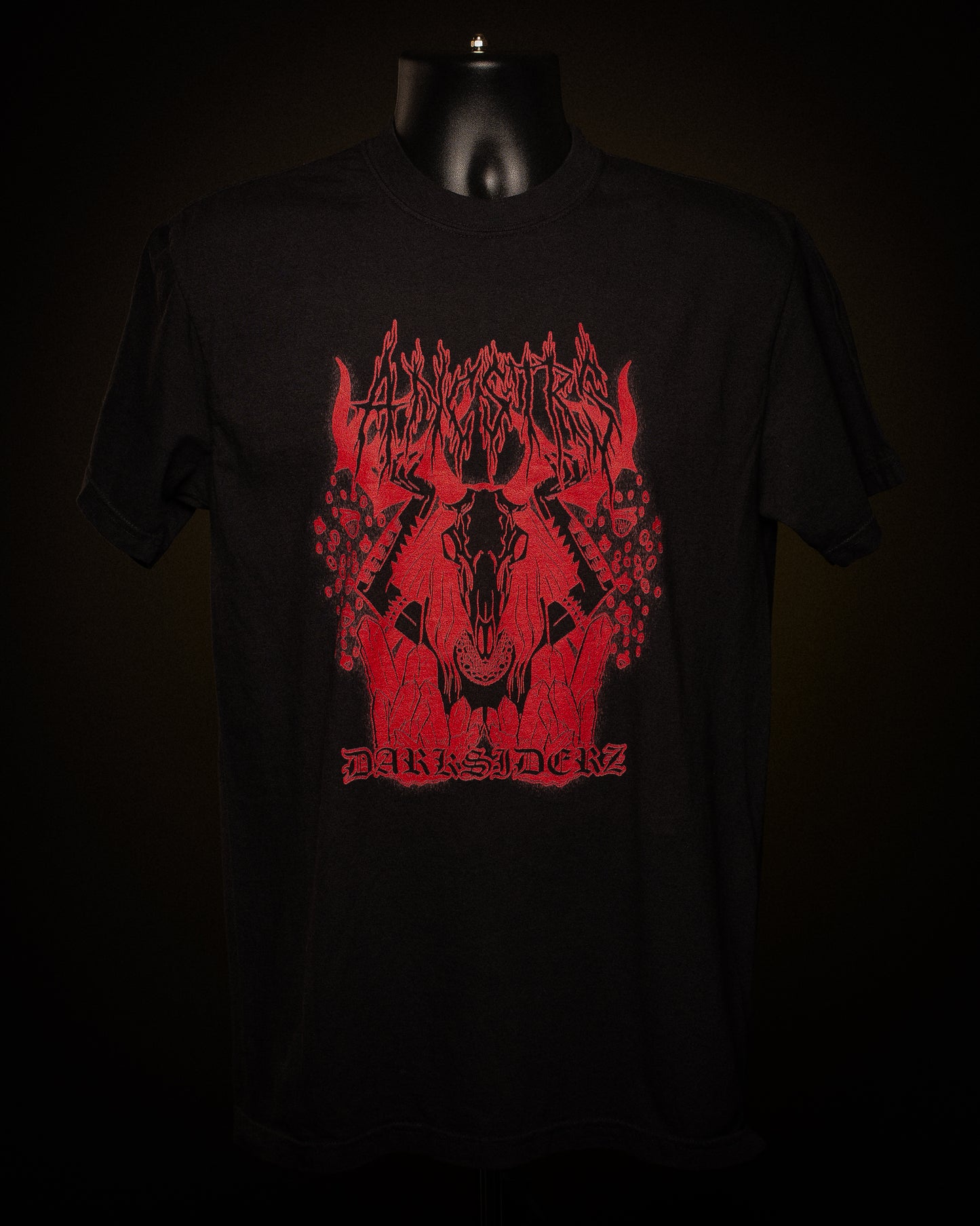 DARKSIDERZ - ANCSTRZ Skull Tee (Red)