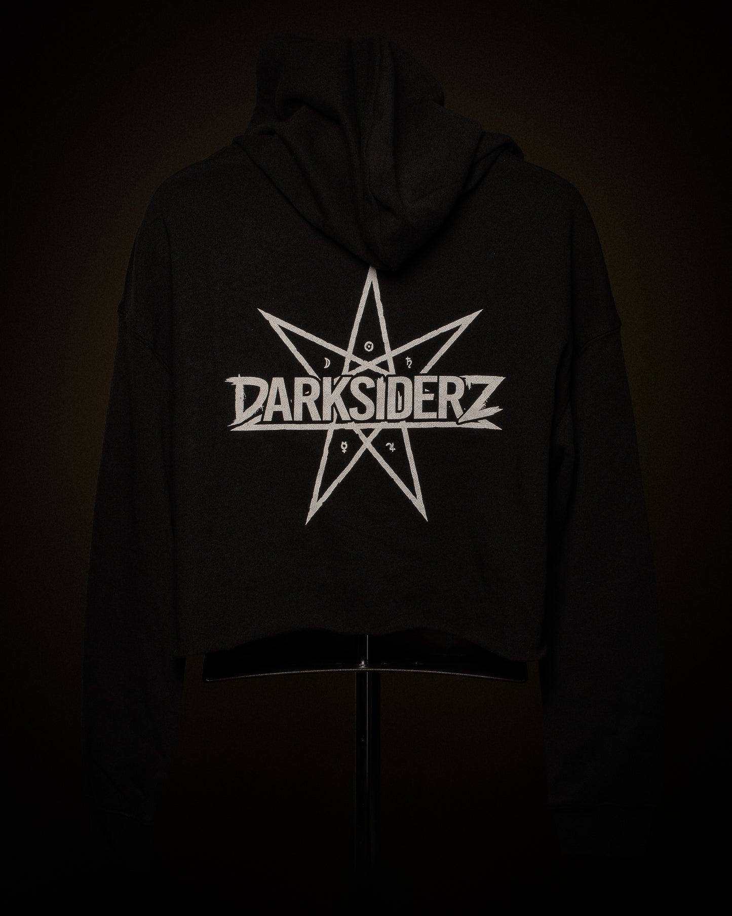 DARKSIDERZ - Star Sigil Crop Hoodie