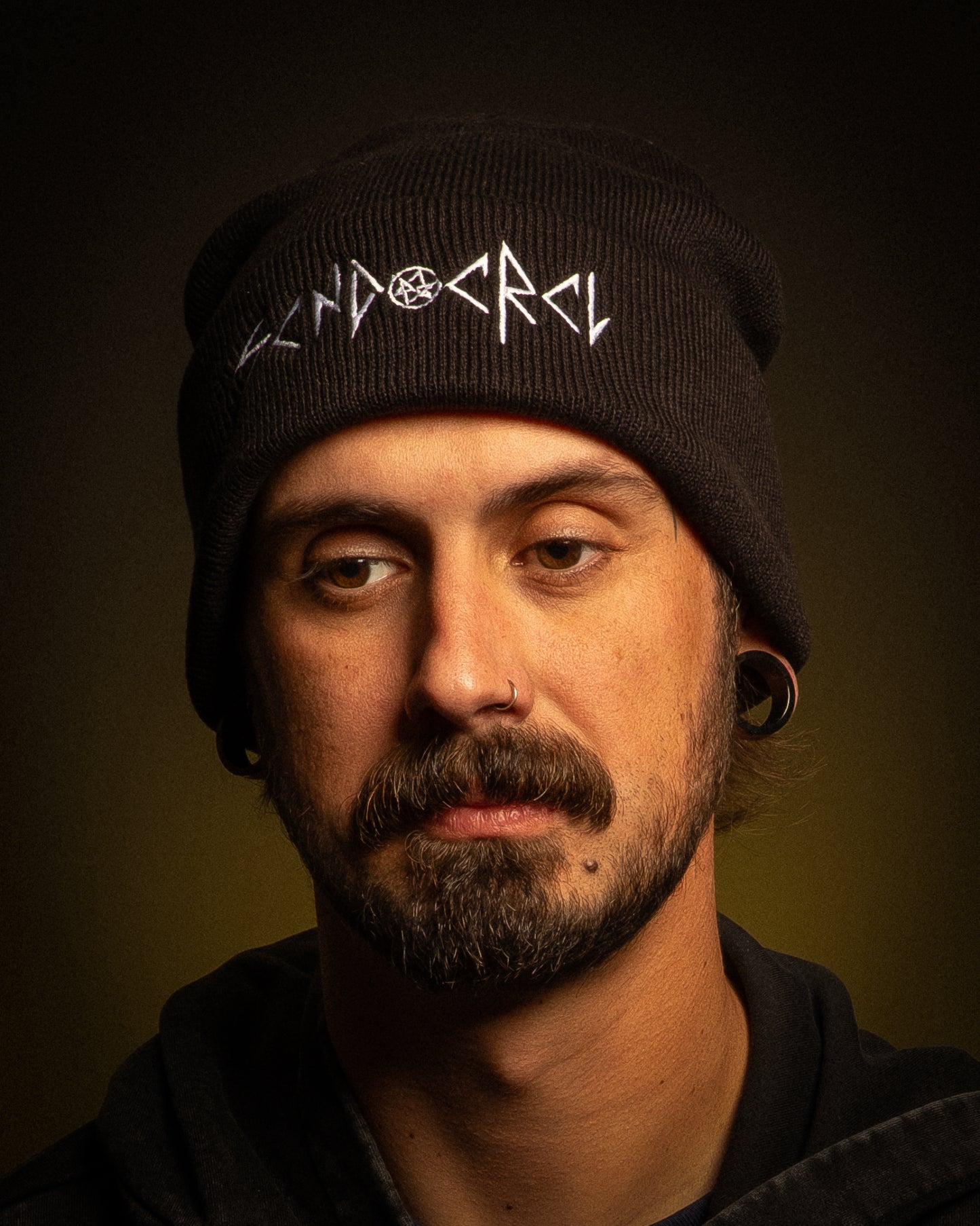 SCND CRCL - White Logo Beanie