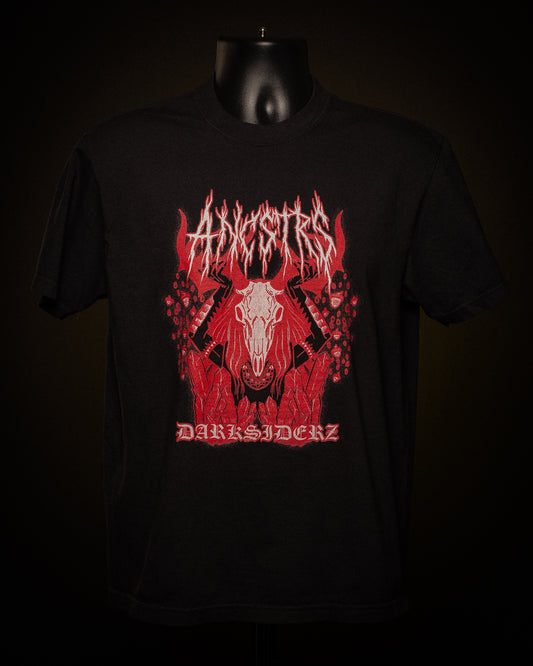 DARKSIDERZ - ANCSTRZ Skull Tee (Red & White)