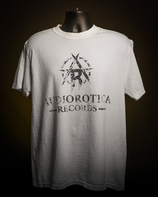 AUDIOROTICA RECORDS - Distressed Logo Tee